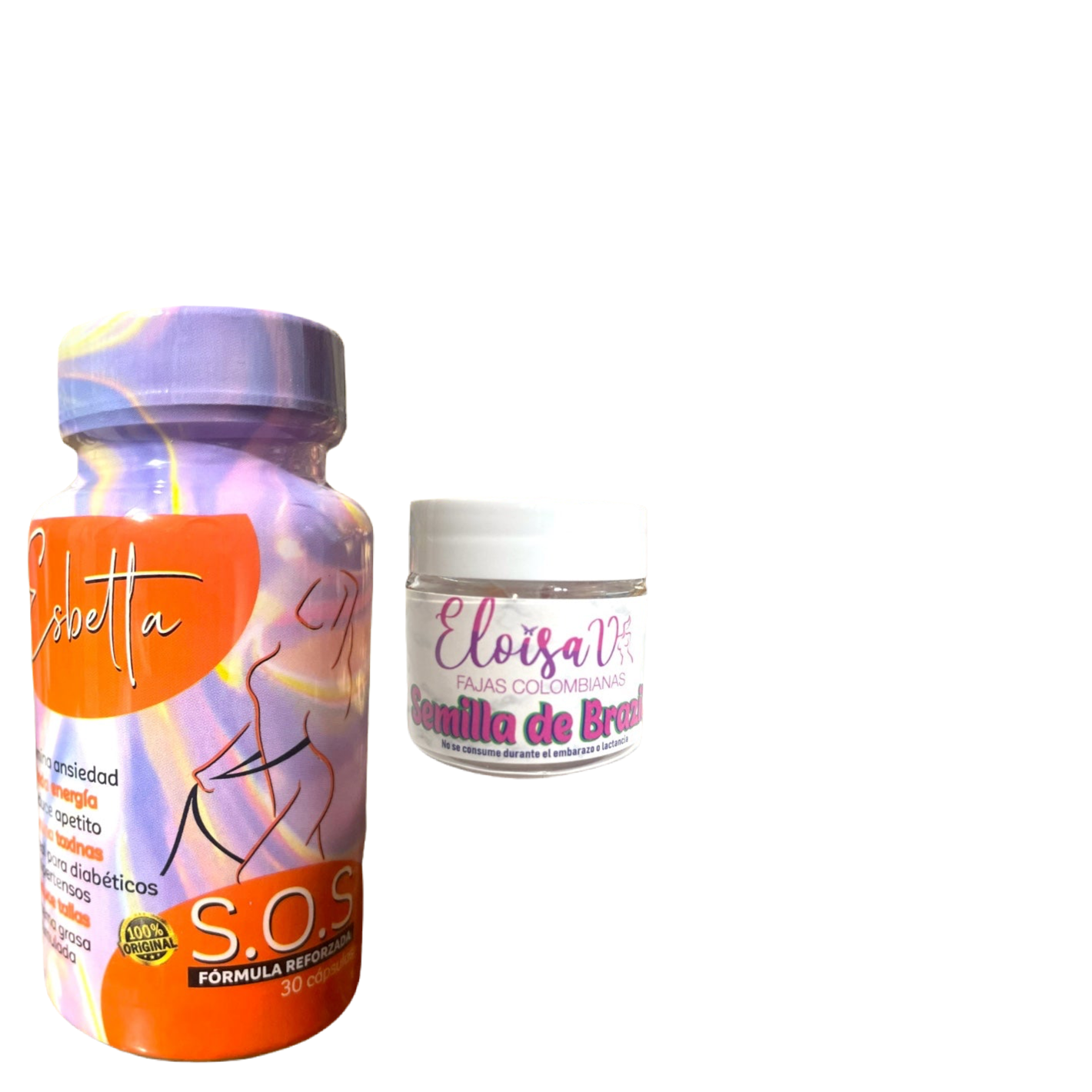 Esbelta Sos & brazil seed/semilla de brazil